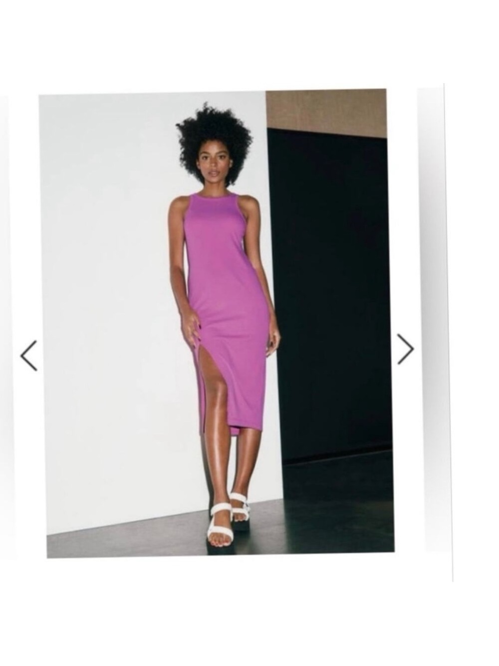 Beyond Yoga Magenta Tank Maxi Dress